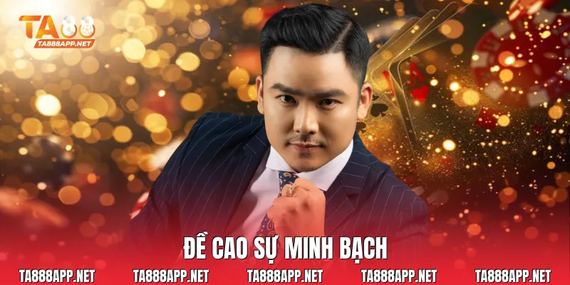 Đề cao sự minh bạch